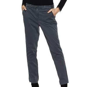 Gap Velvet rim Girlfriend Distressed Chinos 00